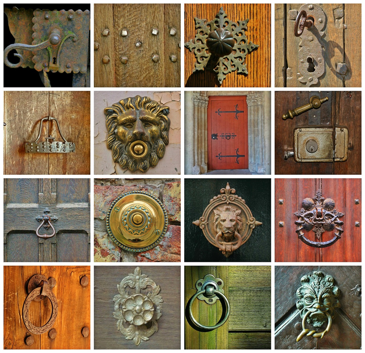 Les différents types de poignées de portes